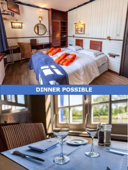 Boat Hotel De Barge Bruggy Exteriér fotografie