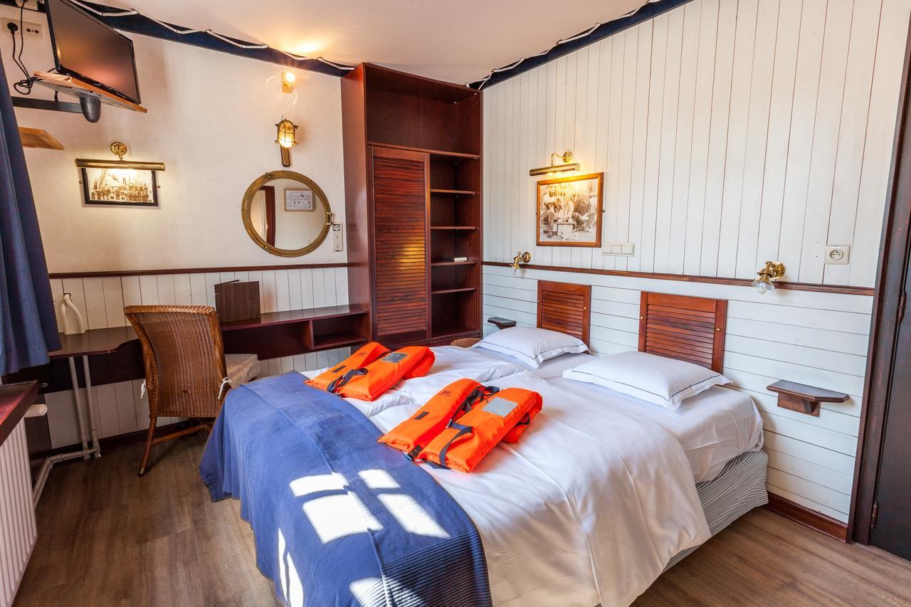 Boat Hotel De Barge Bruggy Exteriér fotografie